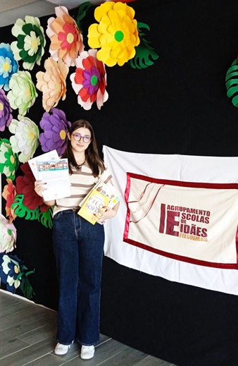 Bruna Borges recebe Prémio de Melhor Aluna dos Cursos Profissionais – Ano letivo 2024/2025